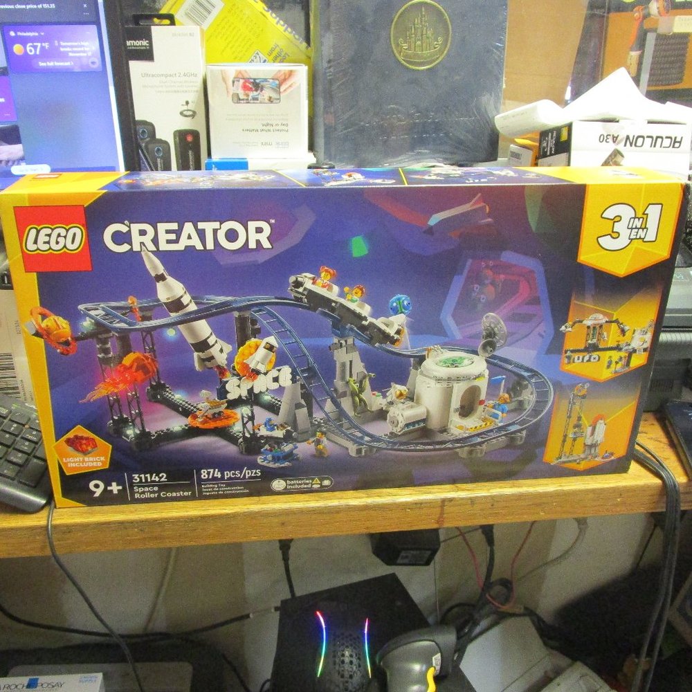 LEGO Creator 3 in 1 Space Roller Coaster